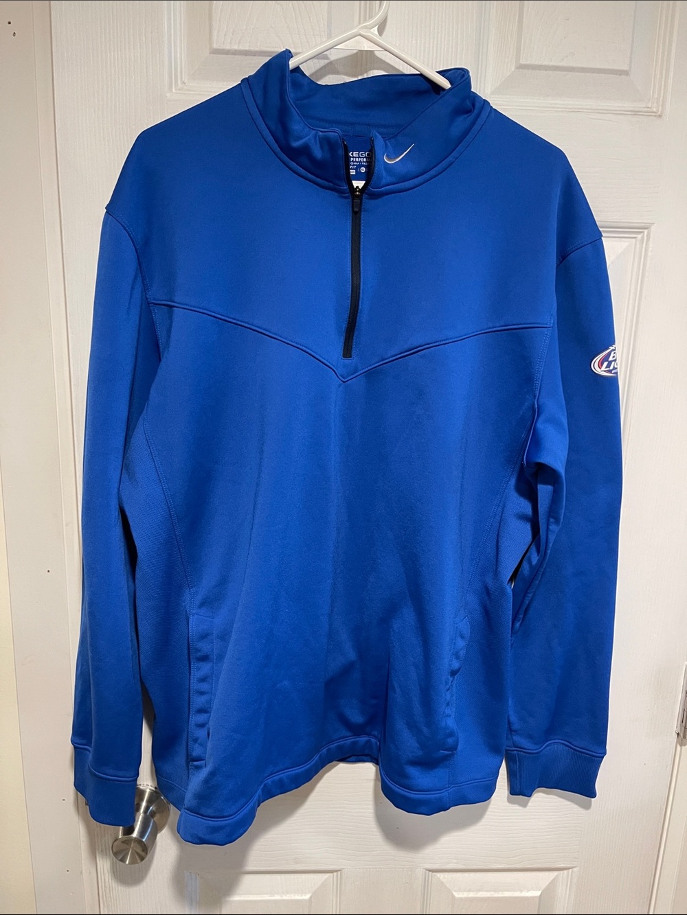 Nike Men’s Blue Half-Zip Performance Pullover